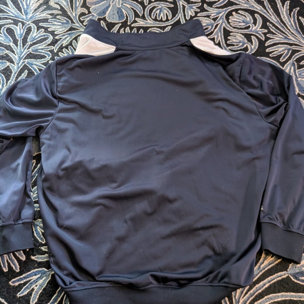 MAJESTIC NAVY BLUE DENVER BRONCOS NFL FOOTBALL STITCHED TRACK JACKET 2XT - Picture 6 of 9